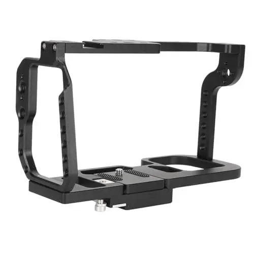 Produktbild: DWENGWUN für BMPCC 4K 6K Cage Professional für Blackmagic Design Pocket Cinema Kamera mit Kaltschuh