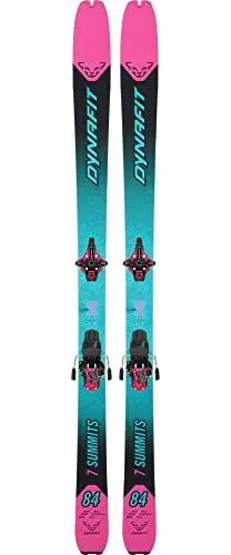 Produktbild: Dynafit W Seven Summits Ski Blau-Pink - Vielseitiger fehlerverzeihender Damen Tourenski, Größe 166 cm - Farbe Flamingo -