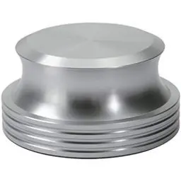 Produktbild: Dynavox Plattenspieler-Stabilizer PST420, Auflagegewicht aus Aluminium für Plattenspieler, Gewicht 420 g, Silber
