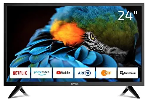 Produktbild: DYON Smart 24 XT - 60 cm (24 Zoll) Fernseher (HD Smart TV, HD Triple Tuner (DVB-C/-S2/-T2), Prime Video, Netflix & HbbTV)
