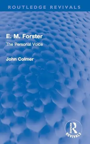 Produktbild: E. M. Forster: The Personal Voice (Routledge Revivals)
