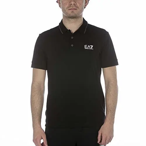 Produktbild: Emporio Armani EA7 Herren Poloshirt core Identity Black M