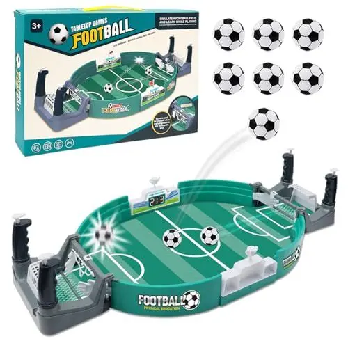 Produktbild: EACHHAHA Tischkicker, Fussball Geschenke Jungen,Tischfussball Spiele (6 Fußbälle),Party Tischfußball Interaktive Eltern Kind Brettspiele,Verbessern Sie das Interesse der Kinder am Sport