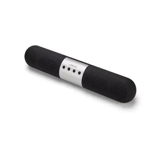 Produktbild: Eageroo Bluetooth Lautsprecher Musikbox Bluetooth tragbar Speaker Spielzeit bis 10 Stunden TF Karte/3.5mm-AUX,USB,schwarz
