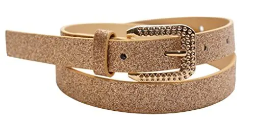 Produktbild: EANAGO Gürtel >TANZMAUS< für Kinder - glitzernder Kindergürtel - moderner Glitzergürtel für Mädchen von ca. 6-15 Jahren- moderner Glitzergürtel für Mädchen