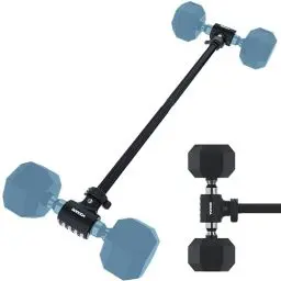Produktbild: EANLOLY Verstellbares Langhantel für Fitnessstudio-Training zu Hause - Ideale Hanteln für Männer und Frauen, Gewichte für ein Effektives Adjustable Barbell und ein Vielseitiges Workout Dumbbell