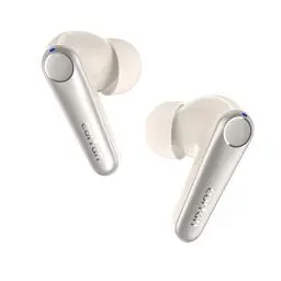 Produktbild: EarFun Air Pro 3 In Ear Bluetooth Kopfhörer - 43dB Hybrid Aktive Geräuschunterdrückung, HiFi Sound Qualcomm aptX Adaptive, 6 Mikrofone CVC 8.0 Anrufe, Multipoint, 45H Akku, App Steuerung, Hafer Weiß