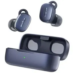 Produktbild: EarFun Free Pro 3 In Ear Bluetooth Kopfhörer mit Geräuschunterdrückung, Hi-Res Audio, Snapdragon Sound, aptX Adaptive, 6 Mikrofone HD Anrufe, Multipoint, 33H Akku, kabelloses Laden, Individueller EQ