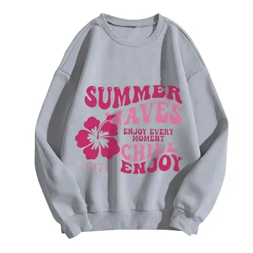 Produktbild: Early Access Sale Oversized Tshirt Damen Ausgefallene Strickjacken Damen Fliederfarbener Pullover Damen Vogue Sweatshirt Damen Ugly Christmas Sweater Family Preppy Clothes