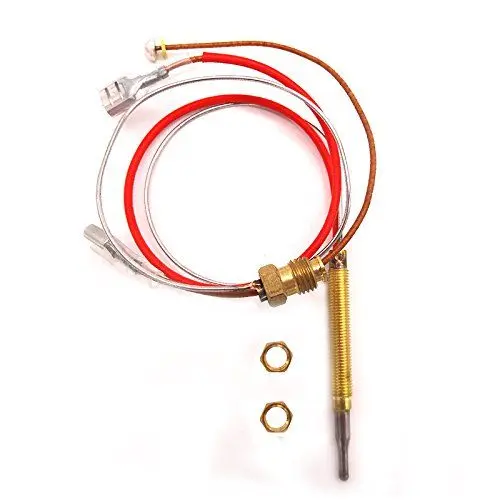 Produktbild: Earth Star Thermoelement für Heizstrahler, M6x75 Gewinde mit M8x1-, M9x1-Anschlussmuttern, 410 mm
