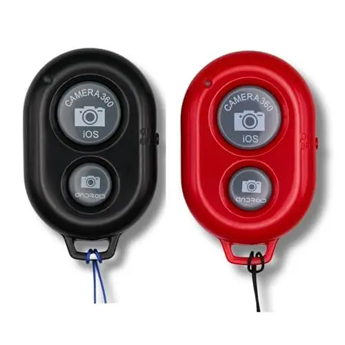 Produktbild: EASERIA Bluetooth Fernbedienung, tragbarer Kamera Auslöser, kabelloser Selfie Auslöser, kompatibel mit Handy iPhone, Samsung, Tablets and Android