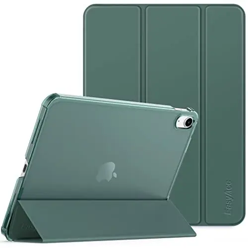 Produktbild: EasyAcc Hülle für iPad A16 11. Generation/iPad 10. Generation 10.9 Zoll, Ultra Dünn Cover mit Auto Schlaf/Aufwach Funktion Schutzhülle Case, Grün