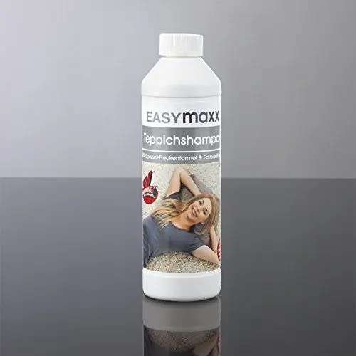 Produktbild: EASYmaxx Teppichshampoo 500 ml sehr ergiebig für alle Teppichreinigungsgeräte, Wasch-Sauger und Teppich-Sauger – Qualität Made in Germany