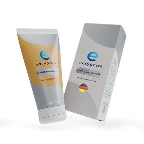 Produktbild: easypaste – 200 ml Reinigungsmittel gegen hartnäckigen Schmutz - Allzweckreiniger für Grill, Glas, Fliesen, Herd – Küchenreiniger mit Schutzfilm –