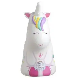 Produktbild: Eau My Unicorn 2in1 Duschgel & Shampoo für Kinder mit milder Pflegeformel, 3D Figur Einhorn (400 ml)