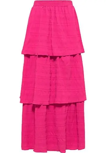 Produktbild: ebeeza Damen Maxirock 19323129-EB01, PINK, S