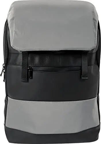 Produktbild: Eberhard Faber 577635 - Schulrucksack Reflektor schwarz-grau X-Style, mit 2 Fächern, Laptopfach und Reflektoren