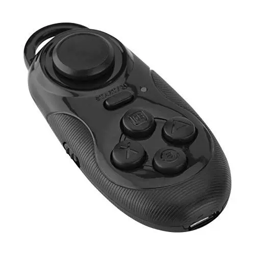 Produktbild: Eboxer Tragbares Mini-Gerät, multifunktional, kabellos, Bluetooth 3.0, Gamepad, Selfie, Fernbedienung, Telefonauslöser für Gear VR, Brille, Tablet, PC, TV, iOS, Android-Systeme