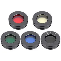 Produktbild: EBTOOLS 0,96 Zoll Teleskop Okularlinse Farbfilter für Mondnebel Planet Sun
