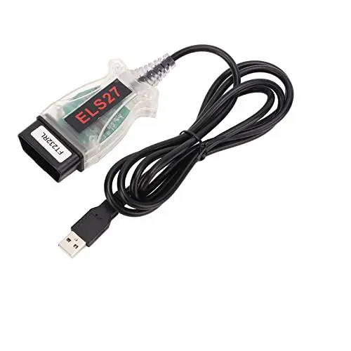 Produktbild: EBTOOLS Diagnosekabel OBD2 Scanner USB Schnittstelle Auto Diagnosekabel Mehrsprachige Leiterplatte PIC24HJ128GP FTDI Mircochip