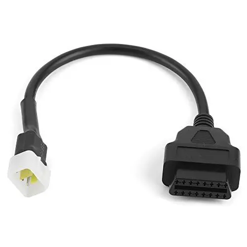Produktbild: EBTOOLS OBD 6 pin Adapter Diagnose 6 Pin zu OBD2 16 Pin Adapterkabel Motorrad Fehlererkennung Stecker Passend für Sinnis D2KonverterMotorfehleradapter