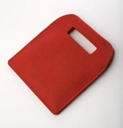 Produktbild: ecarrier | Filz | Rot: Tasche aus Wollfilz für E-Reader und Mini-Tablets