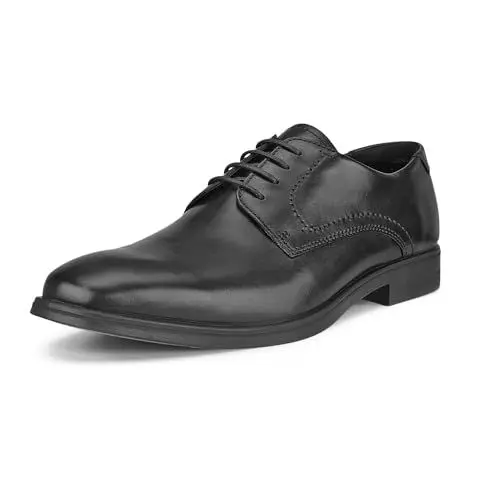 Produktbild: ECCO Herren Melbourne Derbys, Black Magnet, 41 EU