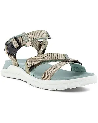 Produktbild: Ecco Damen EXOWRAP W 3S TEX Sandal, SAGE/BEIGE/Ice Flower, 40 EU