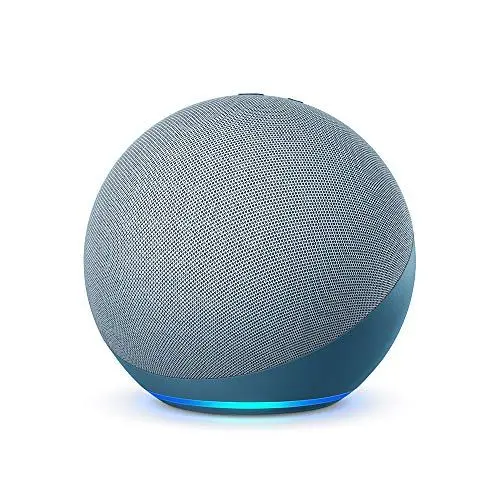 Produktbild: Echo (Neueste Generation) | Mit herausragendem Klang, Smart Home-Hub und Alexa | Blaugrau