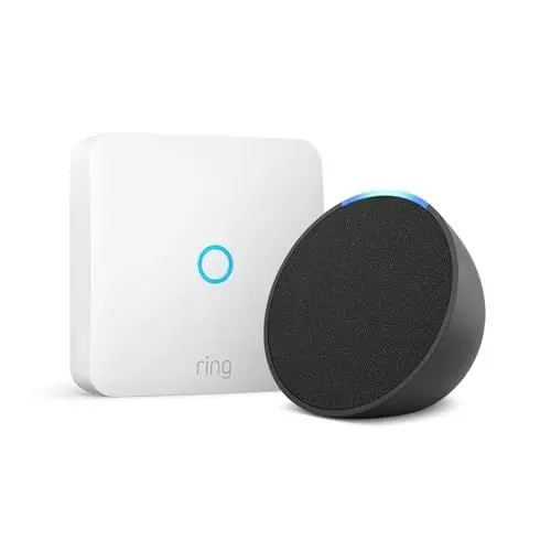 Produktbild: Echo Pop + Ring Intercom von Amazon | Die ideale Kombination für ein smarteres Zuhause