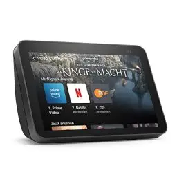 Produktbild: Echo Show 8 (2. Generation, 2021) | HD-Smart Display mit Alexa und 13-MP-Kamera | Anthrazit