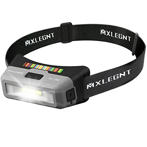 Produktbild: Echtfarben Arbeitsleuchte Stirnlampe Lack Kontrolllampe: MXLEGNT Wiederaufladbar COB Autoaufbereitung Polierlampe - Headlight - Inspektionslampe | 2700k 4500k 6500k | 93+ CRI
