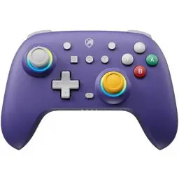 Produktbild: ECHTPower Switch Controller, Hall Joystick Controller für Switch 2 Retro Design, 2025 Wireless Switch Pro Controller mit RGB/Turbo/Marko/Vibration, Kabellose Gamepad für Switch/OLED/PC/Adroid/iOS-Lila