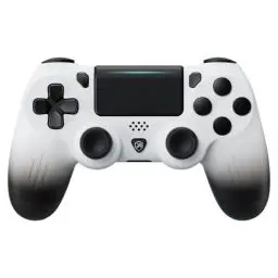 Produktbild: ECHTPower Wireless Controller für PS-4, LED Game Controller Kompatibel mit PS-4/Slim/Pro/PC, 600mAh Gamepad mit Dual Vibration, Touchpad, 6-Achsen, Kopfhöreranschluss, Screenshot-Weiß