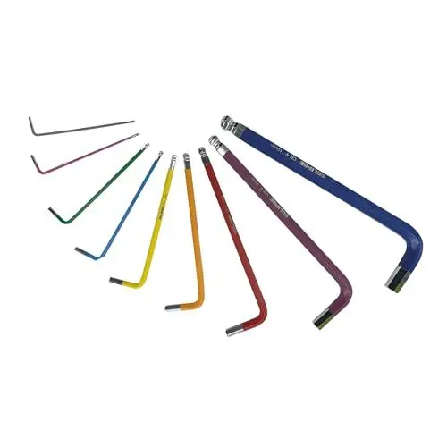 Produktbild: Eclipse Professional Tools EHK9PS 9-teiliges Metrisches Inbusschlüssel-Set
