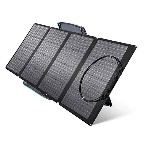 Produktbild: ECOFLOW 160W Solarpanels Faltbar Solarmodul für Delta & RIVER Serie Tragbare Powerstation, Photovoltaik Modul Solaranlage für Outdoor Garten Balkon Wohnwagen Camping
