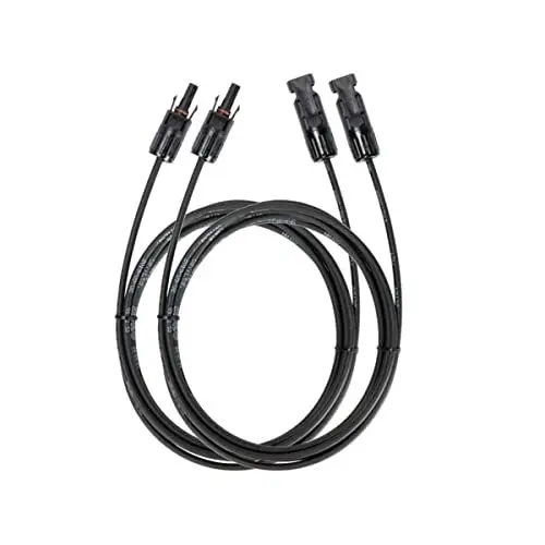 Produktbild: Ecoflow MC4 Solar-Verlängerungskabel, 3 m, 5008004042, EFMC4-3m