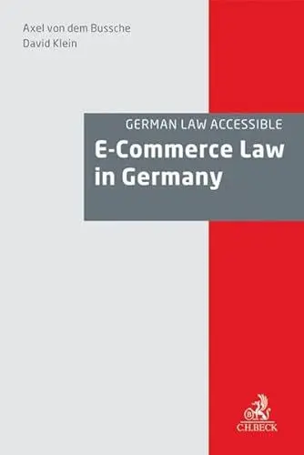 Produktbild: E-Commerce Law in Germany (German Law Accessible)
