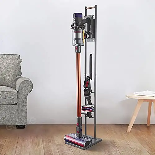 Produktbild: ecooe Staubsaugerhalterung freistehend Bodenständer Halterung für Dyson V15s V15 V12 V11 V10 V8 V7 V6 Outsize Staubsauger Ständer für Dyson-Zubehörteile Verschiedene