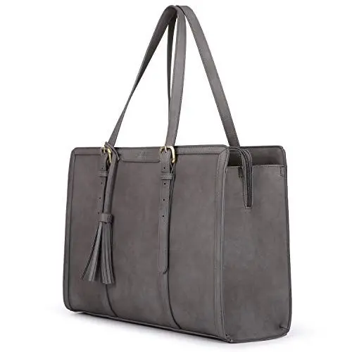 Produktbild: ECOSUSI Laptoptasche 15,6 Zoll Aktentasche Damen Groß Handtasche Business Arbeitstasche Bürotasche Damen Notebooktasche Shopper mit 3 Fächern für Büro Schule