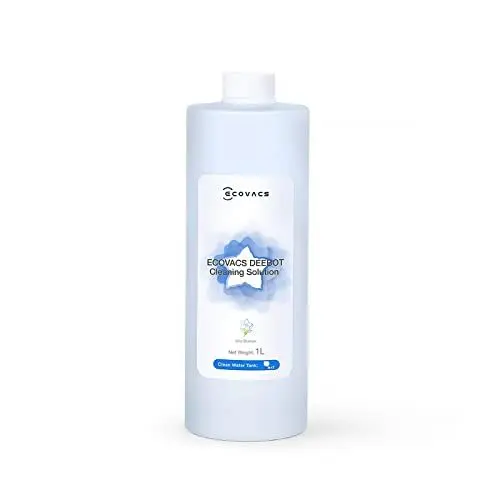 Produktbild: ECOVACS 1L Reinigungslösung für Saugroboter der Ecovacs DEEBOT N20,N30,X1,X2,X5,X8,X9,T10,T20,T30,T50,T80,T30C Serie, Originalzubehör