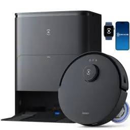 Produktbild: ECOVACS DEEBOT T30S PRO Saugroboter mit Wischfunktion, 11.000 Pa, ZeroTangle Technologie, 70°C heißes Wasser Wischen beim Waschen, TruEdge™ Kantenwischen, 6.400mAh Batterie, AI-Hindernisvermeidung