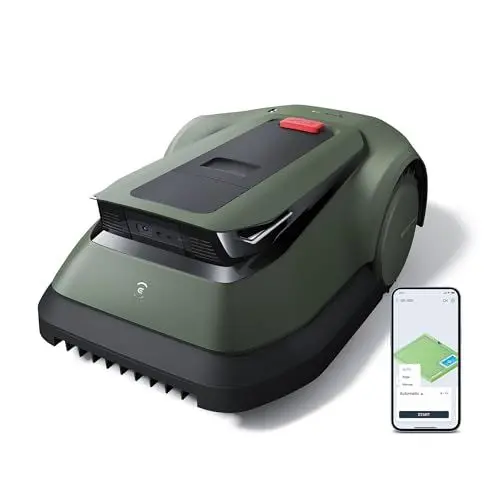 Produktbild: ECOVACS Goat GX-600 Mähroboter ohne Begrenzungseinstellung für bis zu 600㎡ Gärten (Press & Mow, AIVI 3D-Hindernisvermeidung, logische Pfadplanung, 40% Steigung, Video Manager, Schwimmende Klingen)