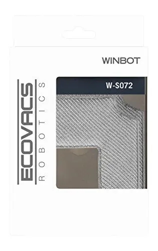 Produktbild: ECOVACS Reinigungspad-Set (2 Stück) – Original Zubehör für Fensterputzroboter WINBOT 850, W-S072, Grau