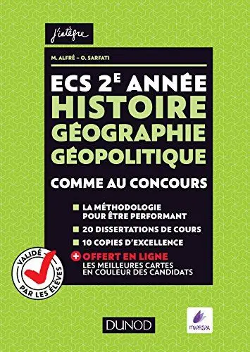 Produktbild: ECS 2e année - Histoire Géographie Géopolitique - Comme au concours !: Comme au concours !