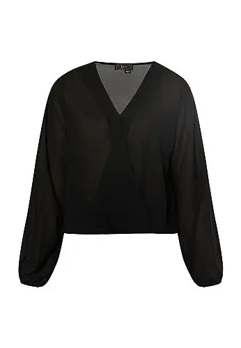 Produktbild: ECY Damen Bluse 19529483-EC01, SCHWARZ, XL