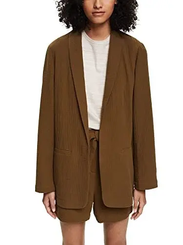 Produktbild: edc by ESPRIT Damen Blazer 052cc1g302, 350/Khaki Green, S