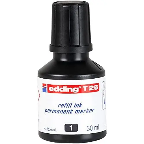 Produktbild: Edding Nachfülltusche T25-01 schwarz