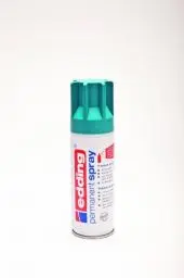 Produktbild: edding 5200 Permanent Spray - petrol matt - 200 ml - Acryllack zum Lackieren und Dekorieren von Glas, Metall, Holz, Keramik, Kunststoff, Leinwand - Lackspray, Acrylspray, Farbspray