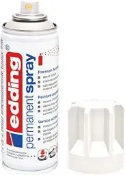 Produktbild: Edding e-5200 permanent Spray verkehrsweiß seidenmatt. RAL9016 DE/FR/IT